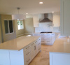 "Botticino" Sunstone quartz counter tops