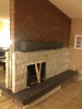 "Iindiana Buff" Limestone Fireplace